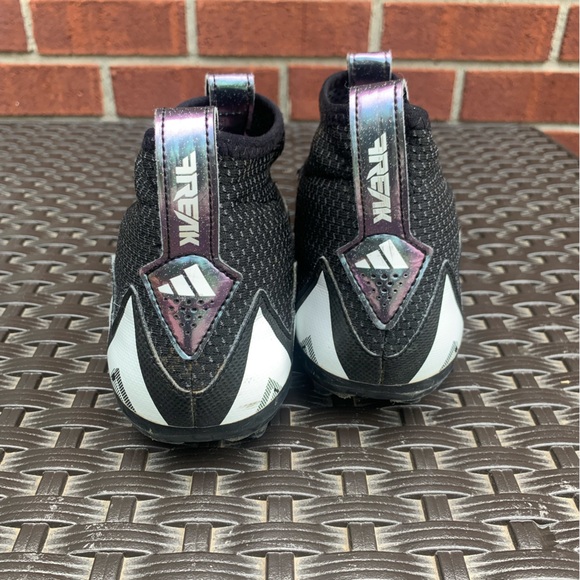 Adidas Freak football cleats, slip on high top molded cleats, men’s size 7.5 - Picture 3 of 7